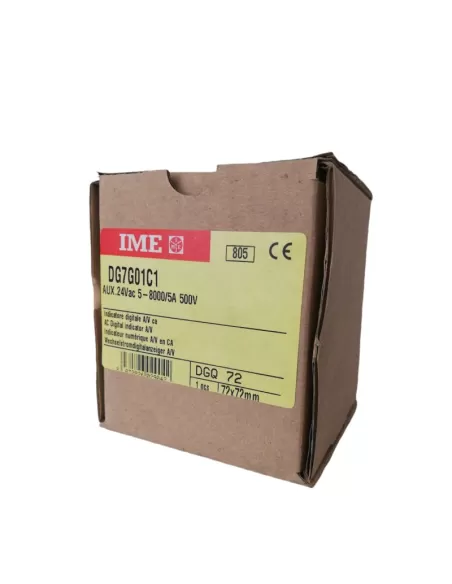 Ime DG7G01C1 Indicador a/v digital ac 72x72 aux. 24vca 5-8000/5a 500v